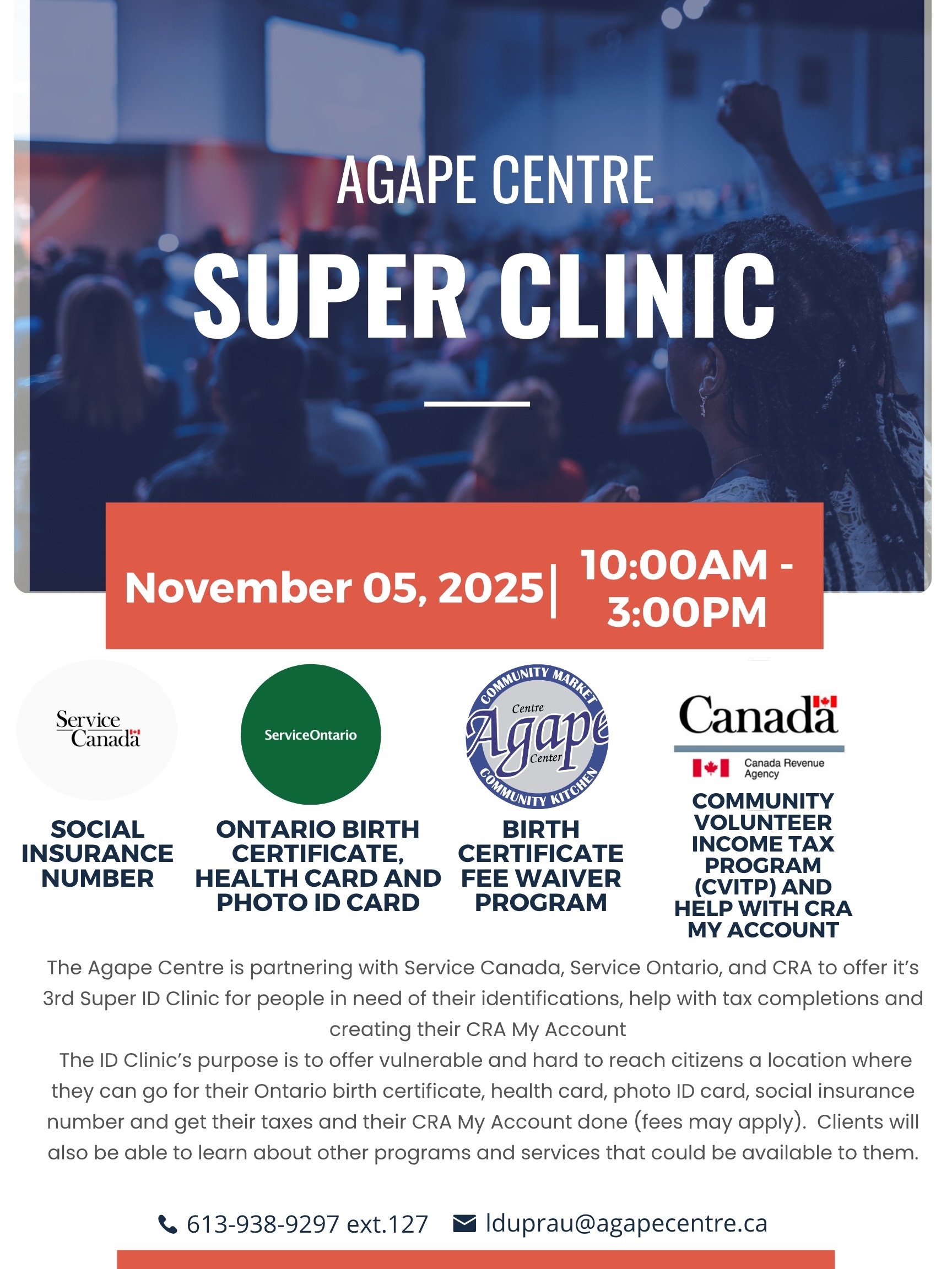 AGAPE CENTRE Nov 2025